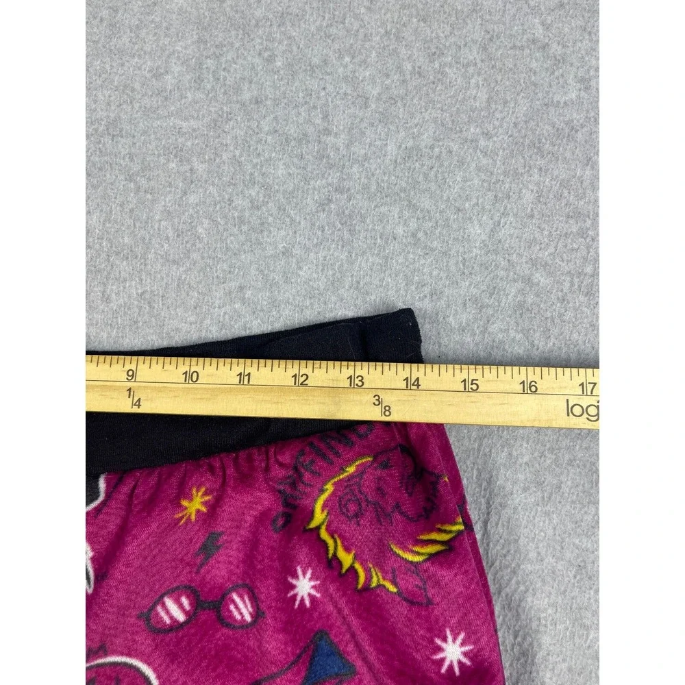 Harry Potter Pajama Pants Girl's S‎ Pink Straight Legs Fantasy Magic Books